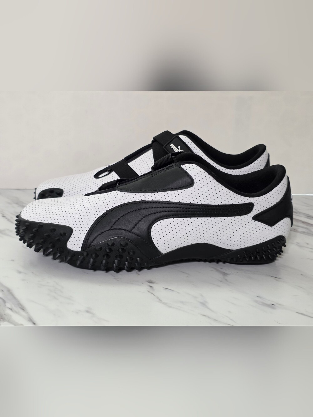 Puma Mostro Perforated Sneaker Black/White Mens Size 12